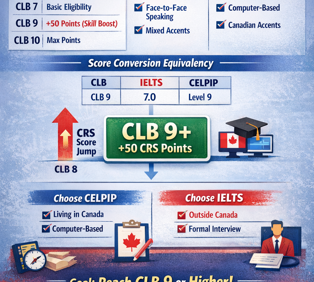 IELTS vs CELPIP: Which Gives You More Points for Canadian Immigration?