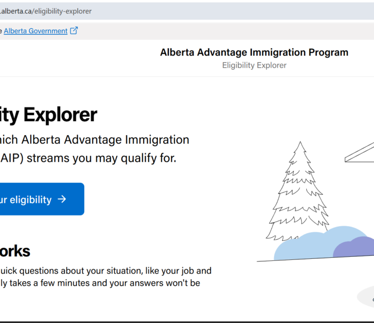 AAIP Launches New “Eligibility Explorer” Tool: A Faster Way to Check Your Alberta Immigration Options