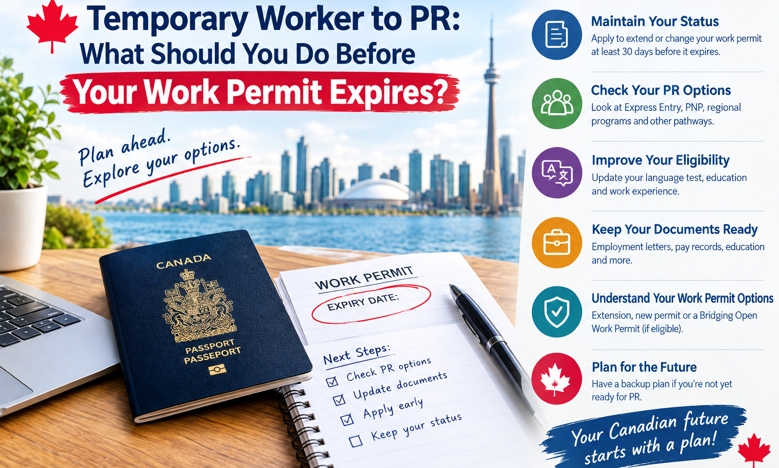 Temporary Worker to PR: What Should You Do Before Your Work Permit Expires?
